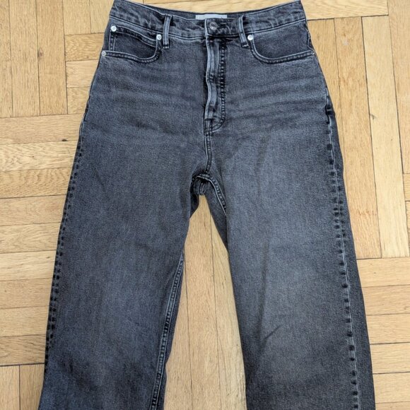 Everlane The Way-High Jean, Washed Black - Picture 1 of 5